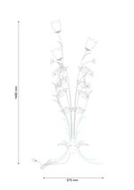 Торшер Lucia Tucci Fiori di rose F1760.3