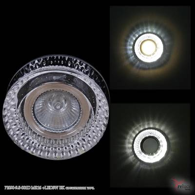 71090-9.0-001D MR16 +LED3W BK светильник точ.