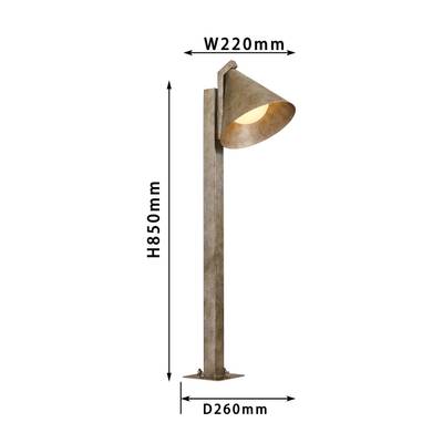 Уличный светильник Phillo 4132-1F. ТМ Favourite
