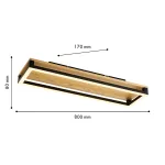 Потолочный светильник Firkant 4434-3C, LED*56W, 4300LM, 3000-6000K. ТМ F-Promo