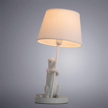Декоративная настольная лампа Arte Lamp GUSTAV A4420LT-1WH, 1хE14