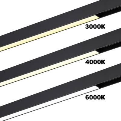 359941 PORT NT25 210 черный Трековый св-к диммир. со сменой цв.температуры, пульт ДУ/Tuya Smart Life IP20 LED 30W 3000-6000K 90-240V VECTOR