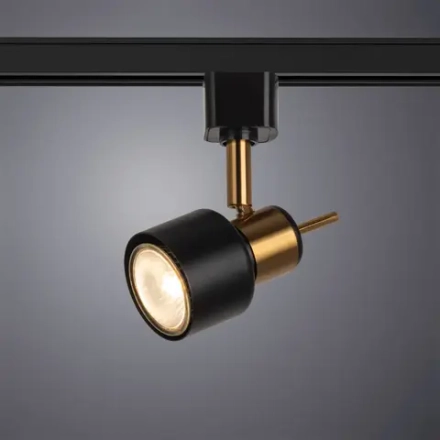 Трековый светильник Arte Lamp ALMACH A1906PL-1BK, 1хGU10