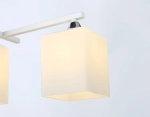 Светильник подвесной TR303113/3 WH/CH/FR белый/хром/белый матовый E27/3 max 40W 490*260*290