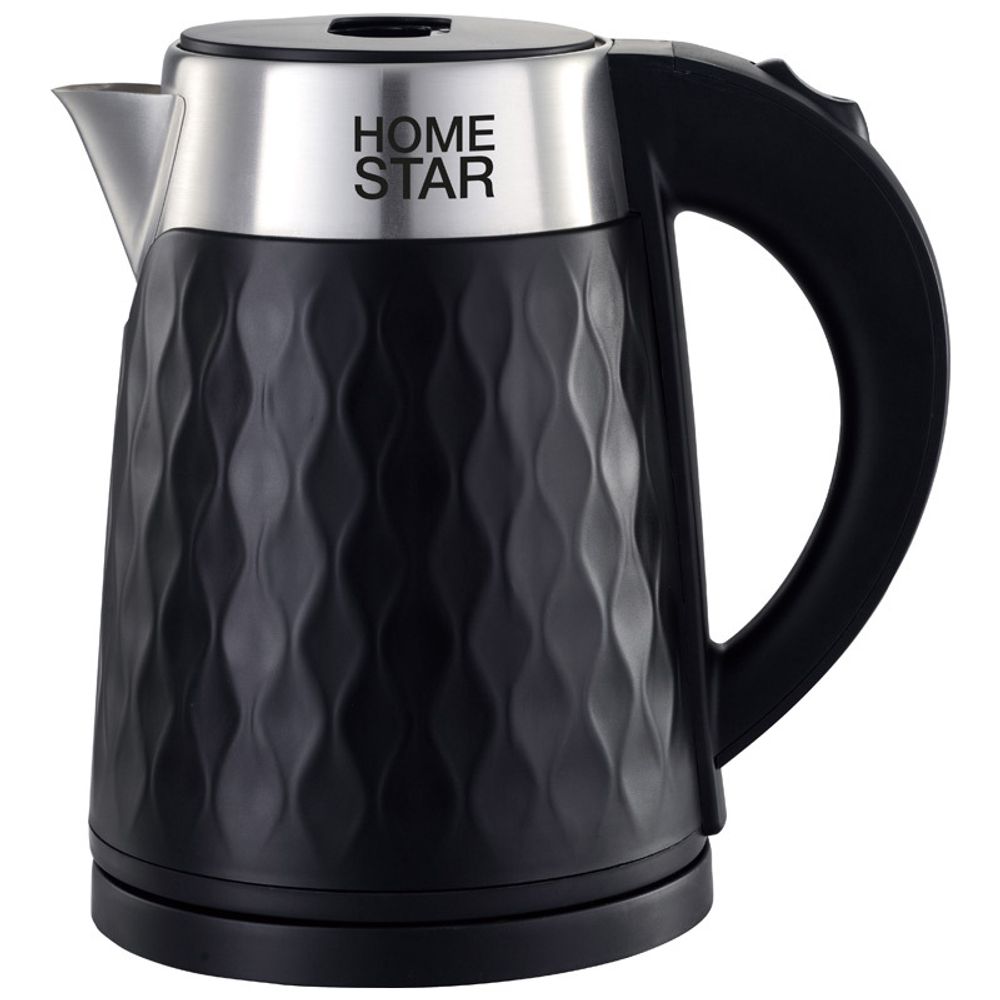 Чайник Homestar HS-1021 (1,7 л) черный, двойной корпус