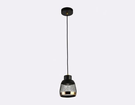 Подвесной светильник TR8005 SB/BK бронза/черный E27 max 40W D125*915