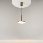Подвесной светильник Плато / Plato 3000К 12Вт, P076PL-L12W3K-BS. TM Maytoni