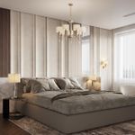 5403/1W CLASSIC ODL_EX23 171 бронзовый/светло-коричневый/кремовый металл/керамика/ткань Бра E14 1*40W LATTE
