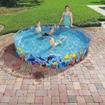 Бассейн круглый ненадувной 244*46 см, 2074 л, Fill 'N Fun Odyssey 55031 Bestway