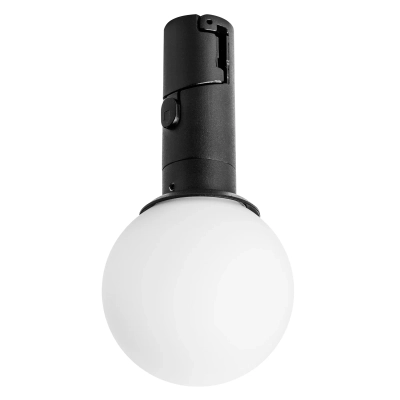 207837 Светильник 48V д/1-фазн трека DUE LED 3W 105LM 100G ЧЕРНЫЙ 3000K IP20