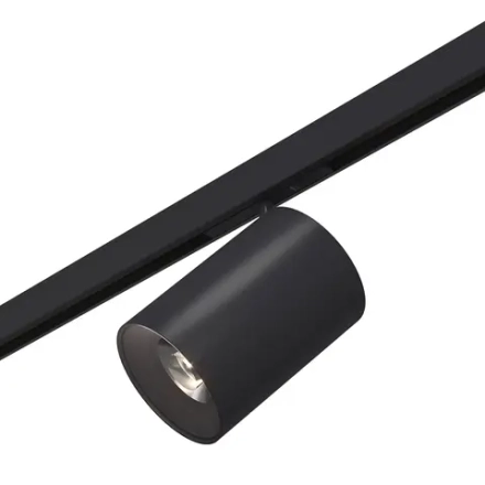 ST671.446.09 Магнитный трековый светильник Черный LED 1*9W 4000K 500Lm Ra>90 36° IP20 D45xH63 24V