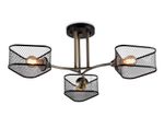 Светильник подвесной TR80171/3 SB/BK бронза/черный E27/3 max 40W D600*215