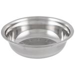 Миска Bowl-23, объем 1,7 л, с расширенными краями, из нерж стали, зеркальная полировка, диа 23 см (Минимальная отгрузка 25 шт)