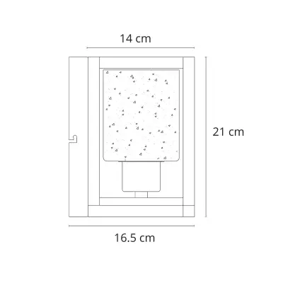 Настенный светильник Arte Lamp DUBLIN A7025AP-1BK, 1хE27