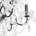 Люстра Crystal Lux ODELIS SP6 BROWN 2570/306