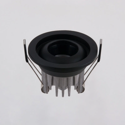 Встраиваемый точечный светодиодный светильник 25022/LED 5W 4200K BK черный
