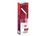 Светодиодная настольная лампа с беспроводной зарядкой и USB портом DE581 WH белый LED 2700-6400K 6W