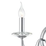 8034/2W CLASSI LN26 металл/стекло, хром/прозрачный Бра E14 2*40W 220V INCANTO