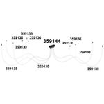 359144 KONST NT23 190 черный База для накладного монтажа светильников 359128-359133 IP20 70-200W 170-265V RAMO