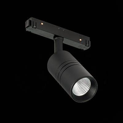 ST365.446.07 Магнитный трековый светильник Черный LED 1*7W 4000K 595Lm Ra&gt;80 36° IP20 L-xW44xH90 48V