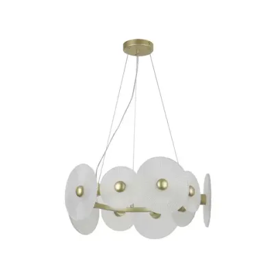 Подвесная люстра Arctium 4605-8P, 10*LED*2W, 1600LM, 3000K. ТМ F-Promo