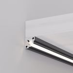 Профиль с экраном SL-KANT-H10-ROTATE-2000 IRON GREY (Arlight, Алюминий+пластик)