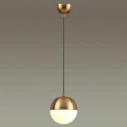 4960/1 PENDANT ODL22 471 античн.бронза/металл/белый/стекло Подвес E27 1*40W PINGA