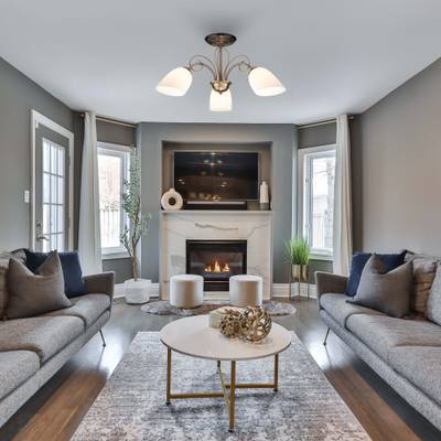 Люстра с плафонами 30107/3 античная бронза