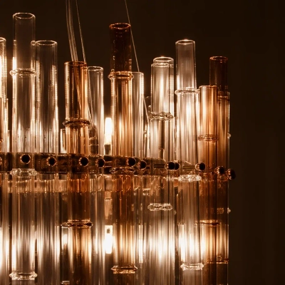 Подвесная люстра Arte Lamp CRYSTALLA A4111LM-16GO, 16хG9