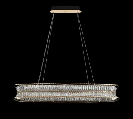 Люстра подвесная Sacrement Gold FL1181-9PO, LED