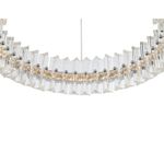 SL383.103.01 Светильник подвесной ST-Luce Хром/Хром, Прозрачный LED 1*34W 3000K