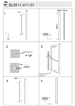SL9511.411.01 Светильник уличный настенный ST-Luce Черный LED 1*24W 4000K