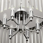 Citilux Джейн CL306161 Хрустальная подвесная люстра Хром