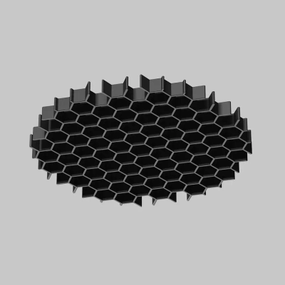 Антибликовая решётка ⌀45мм, HoneyComb-D45. TM Maytoni