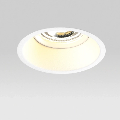 G214606WMOD Светильник DOMINO ROUND под LED модуль/лампу МR16 БЕЛЫЙ (214610+214606+214006)