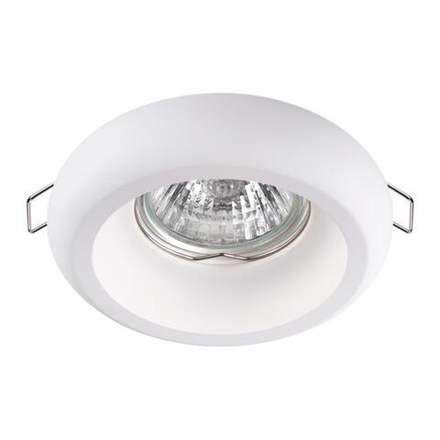 370494 SPOT NT19 630 белый Встраиваемый светильник IP20 GU10 50W 220V YESO