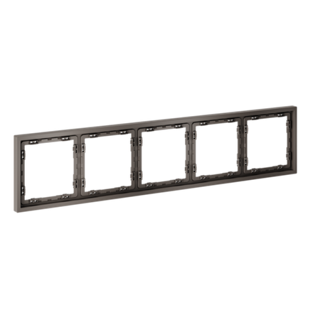 VLS100514 Рамка пластиковая VOLTUM S70 на 5 пост, (капучино). (ТМ Maytoni)