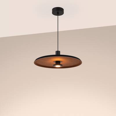 Светильник SP-KOTARO-R450-12W Warm2700 (BK-CF, 36 deg, 230V, TRIAC) (Arlight, IP20)