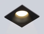 Светильник встраиваемый TN102812 BK черный GU5.3 85*85*35
