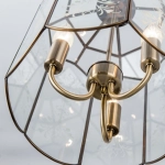 Citilux Витра-2 CL442230 Люстра подвесная витражная Бронза