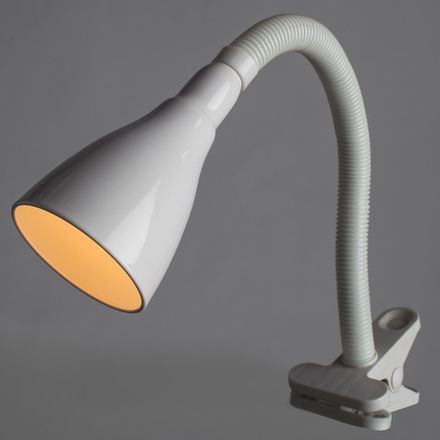 Офисная настольная лампа Arte Lamp CORD A1210LT-1WH, 1хE14