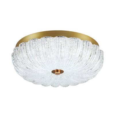 7719/36L PIKO LED SN 40 Светильник металл/стекло/прозрачный/золотой LED 36Вт 3000-6500K D300 IP20 пульт ДУ TESORO