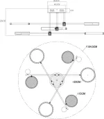 Потолочная люстра Arte Lamp HOLLY A1364PL-6PB, 1хLED