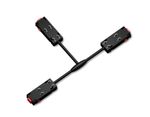 Коннектор питания T-образный для шинопровода Magnetic 220V GL1114 BK черный 250*150*18
