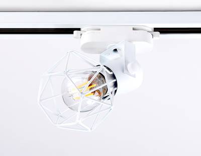 Светильник трековый GL5001 WH белый E27 max 40W D92*163