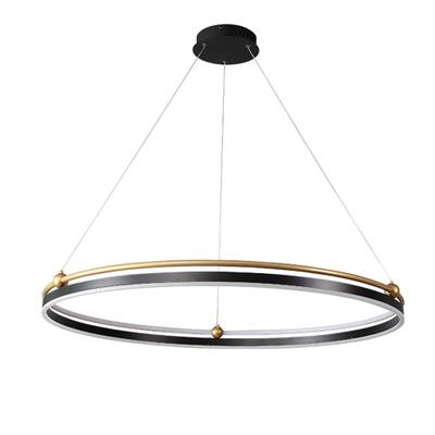 Люстра Crystal Lux FERNANDO SP88W LED BLACK/GOLD 0621/301N