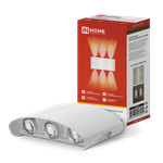 Светильник светодиодный ДБУ TWIN-8W 8Вт 3000К IP54 уличный бел. IN HOME 4690612053912