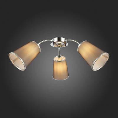 SLE103002-03 Люстра потолочная Хром/Черный E14 3*40W