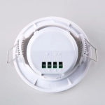 Инфракрасный датчик движения 8m 2,2-4m 1200W IP20 360° SNS-M-12 белый