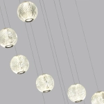 5007/56L L-VISION ODL24 567 хром/металл/акрил Люстра LED 56W 4000K 4711лм CRYSTAL